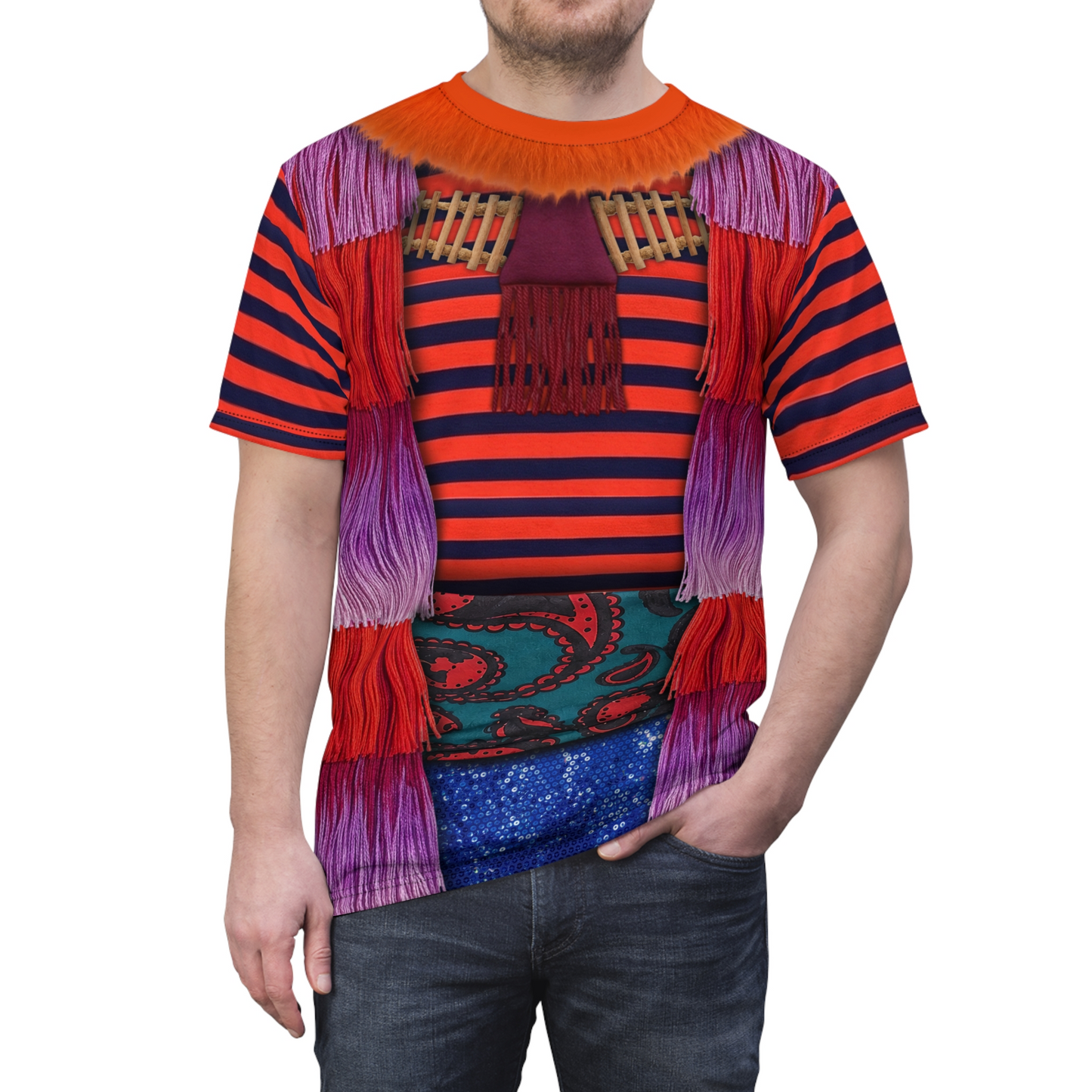 Dr. Teeth Shirt, Rock 'n' Roller Coaster Starring the Muppets Costume, Hollywood Studios Outfit, Disney Animal Muppet Cosplay Costume