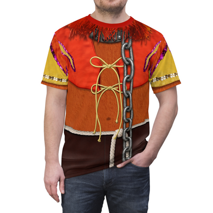 Animal Drummer Muppet Shirt, Rock 'n' Roller Coaster Starring the Muppets Costume, Hollywood Studios Outfit, Disney Muppet Cosplay Costume