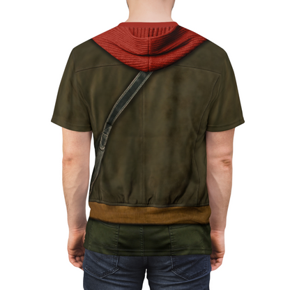 Robbie Hood Unisex Shirt, Descendants 5 Cosplay, Wicked Wonderland Costume, Musical Fantasy Character Outfit, Disney Halloween Apparel
