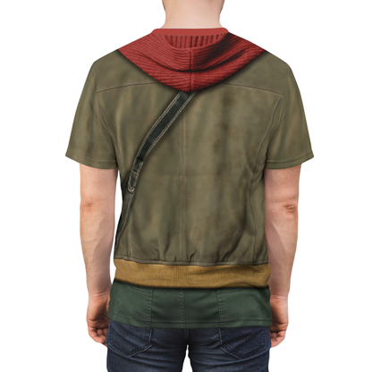 Robbie Hood Unisex Shirt, Descendants 5 Cosplay, Wicked Wonderland Costume, Musical Fantasy Character Outfit, Disney Halloween Apparel