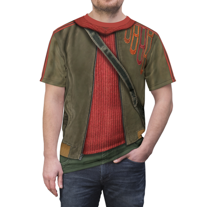 Robbie Hood Unisex Shirt, Descendants 5 Cosplay, Wicked Wonderland Costume, Musical Fantasy Character Outfit, Disney Halloween Apparel