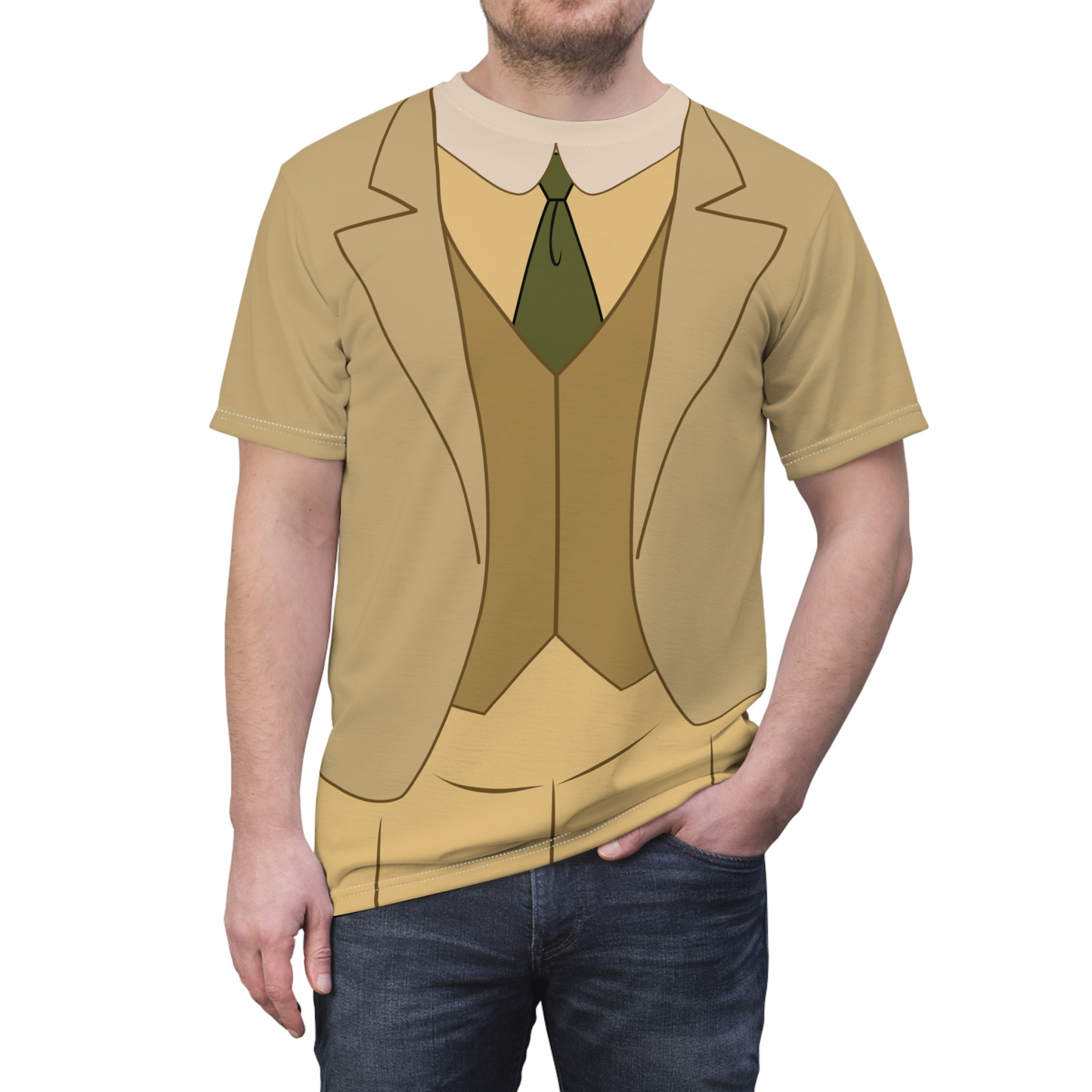 Princess and the Frog Costume, Eli La Bouff Shirt, Big Daddy Outfit, Magic Kingdom Cosplay, Disneyland Shirts, Halloween Party Apparel