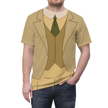 Princess and the Frog Costume, Eli La Bouff Shirt, Big Daddy Outfit, Magic Kingdom Cosplay, Disneyland Shirts, Halloween Party Apparel