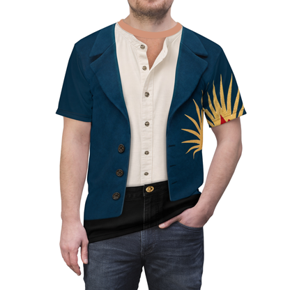 Luis Madrigal Blue Blazer Unisex Shirt, Descendants 5 Costume, Wicked Wonderland Cosplay, Musical Fantasy Outfit, Disney Halloween Apparel