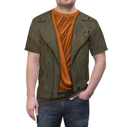 Robbie Hood Jacket Inspired Shirt, Descendants 5 Cosplay, Wicked Wonderland Costume, Musical Fantasy Character Outfit, Disney Halloween