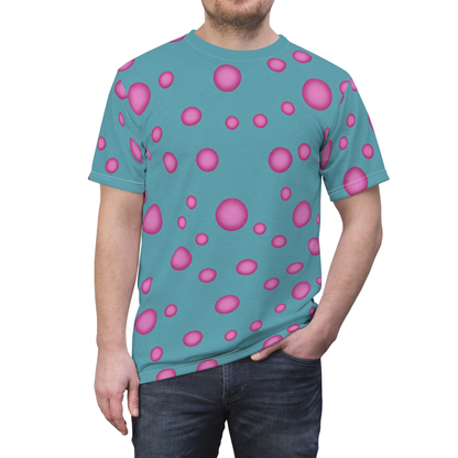 Fungi Blue Shirt, Mushrooms in Wonderland, Descendants 5 Cosplay, Wicked Wonderland Costume, Disney Musical Fantasy Character Apparel