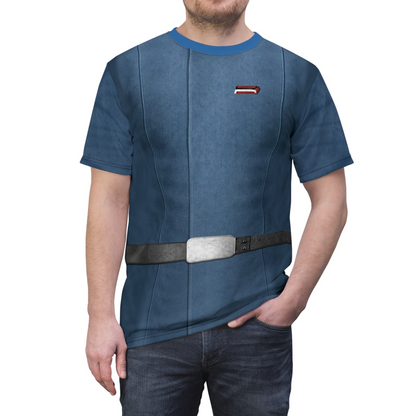 Doctor Penn Pershing New Republic Shirt, The Mandalorian Costume, Sci-Fi Movie Gift, Star Wars Apparel, Disney Halloween Outfit