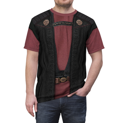 Greef Karga Shirt, The Mandalorian Costume, Star Wars Apparel, Disney Halloween Outfit, Sci-Fi Movie Gift