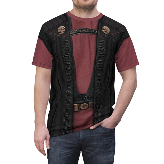Greef Karga Shirt, The Mandalorian Costume, Star Wars Apparel, Disney Halloween Outfit, Sci-Fi Movie Gift