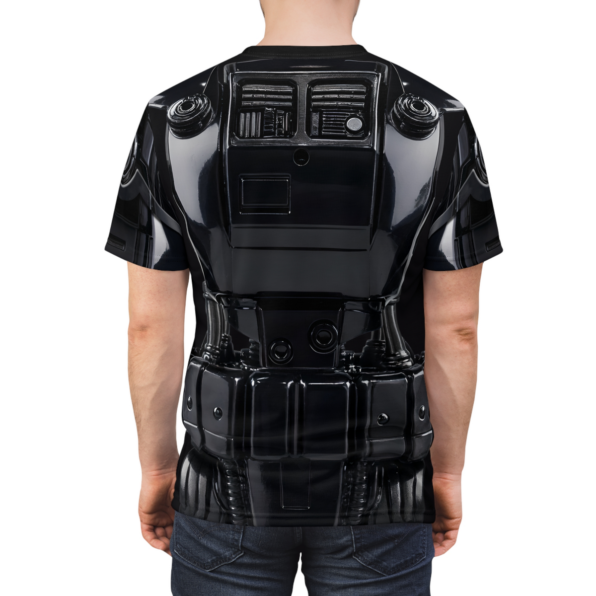 Phase-III Dark Trooper Shirt, The Mandalorian Costume Cosplay, Star Wars Apparel, Disney Halloween Outfit, Sci-Fi Movie Gift