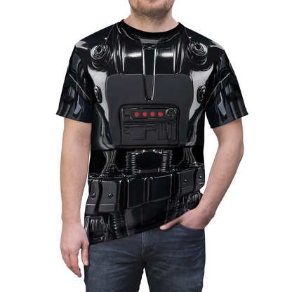 Phase-III Dark Trooper Shirt, The Mandalorian Costume Cosplay, Star Wars Apparel, Disney Halloween Outfit, Sci-Fi Movie Gift