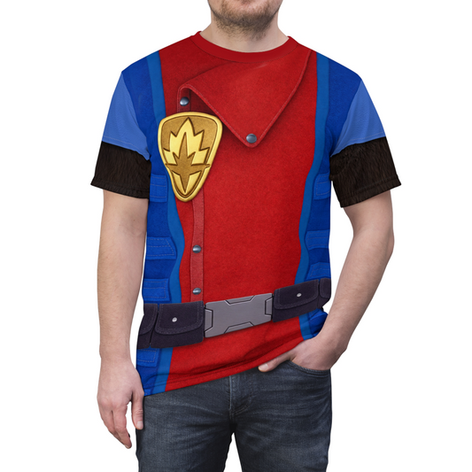 Rocket Raccoon Shirt, Spidey and His Amazing Friends Costume, Animated Series Outfits, Superhero Cosplay, Marvel Cartoons Character Apparel