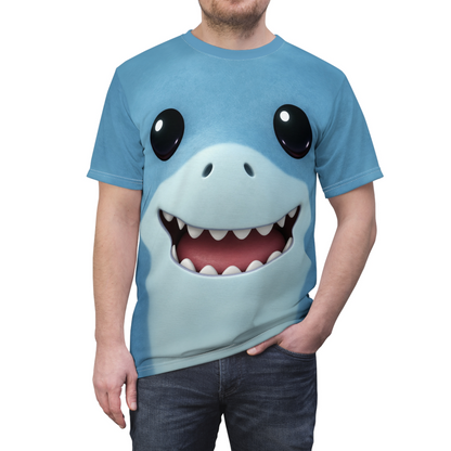 Jeff the Land Shark Shirt, Spidey and His Amazing Friends Costume, Animated Series Outfits, Shark Dog Cosplay, Marvel Cartoons Apparel