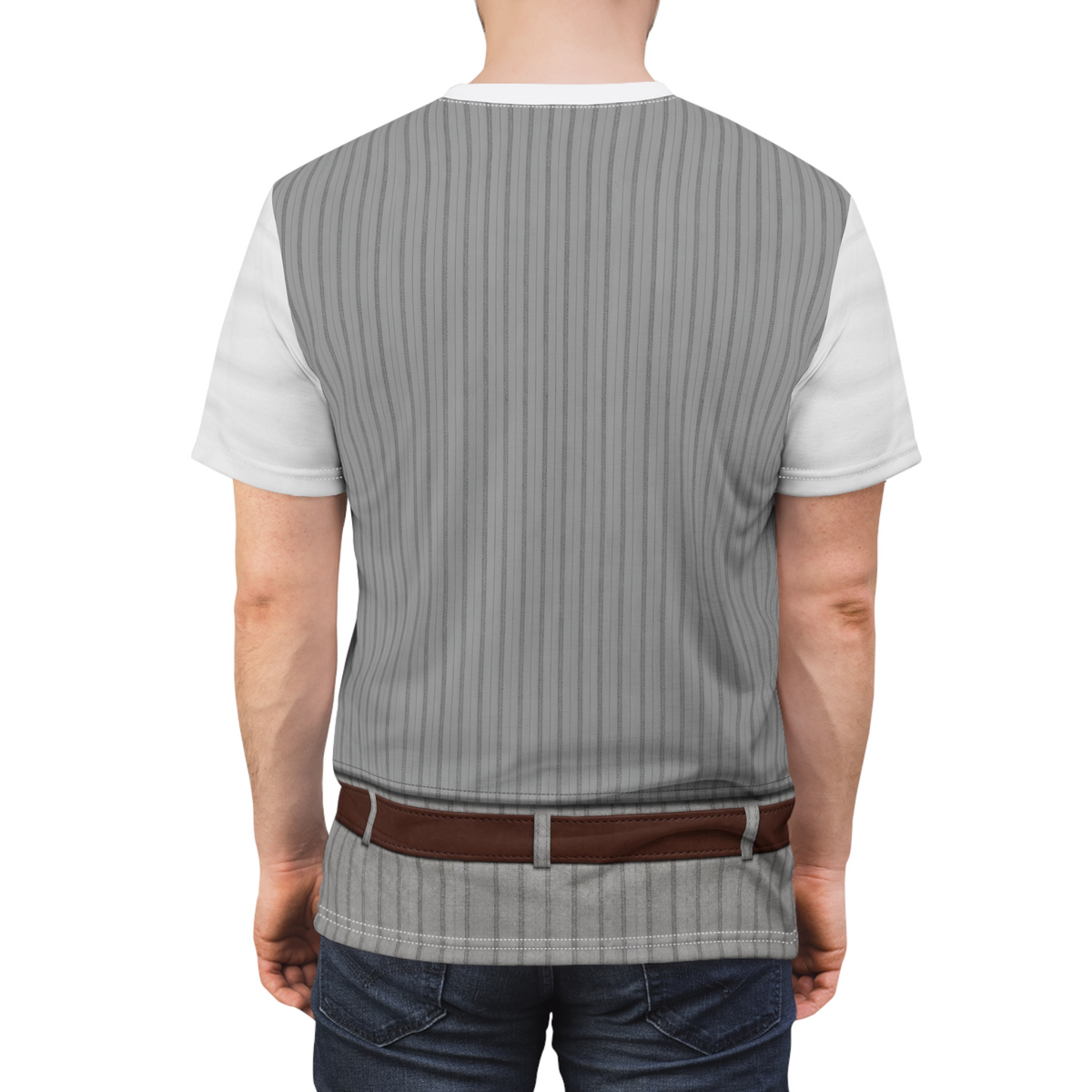 White Vision Grey Vest Shirt, VisionQuest TV Series Costume, MCU Fans Outfit, Comic-Con Event Apparel, Halloween Cosplay, Marvel Superhero