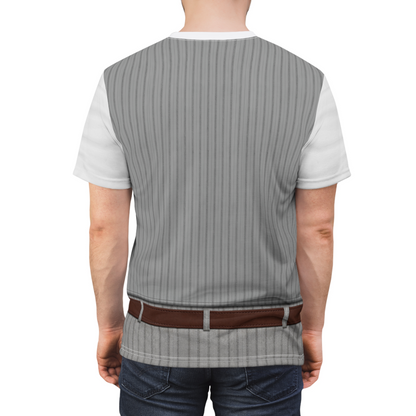 White Vision Grey Vest Shirt, VisionQuest TV Series Costume, MCU Fans Outfit, Comic-Con Event Apparel, Halloween Cosplay, Marvel Superhero