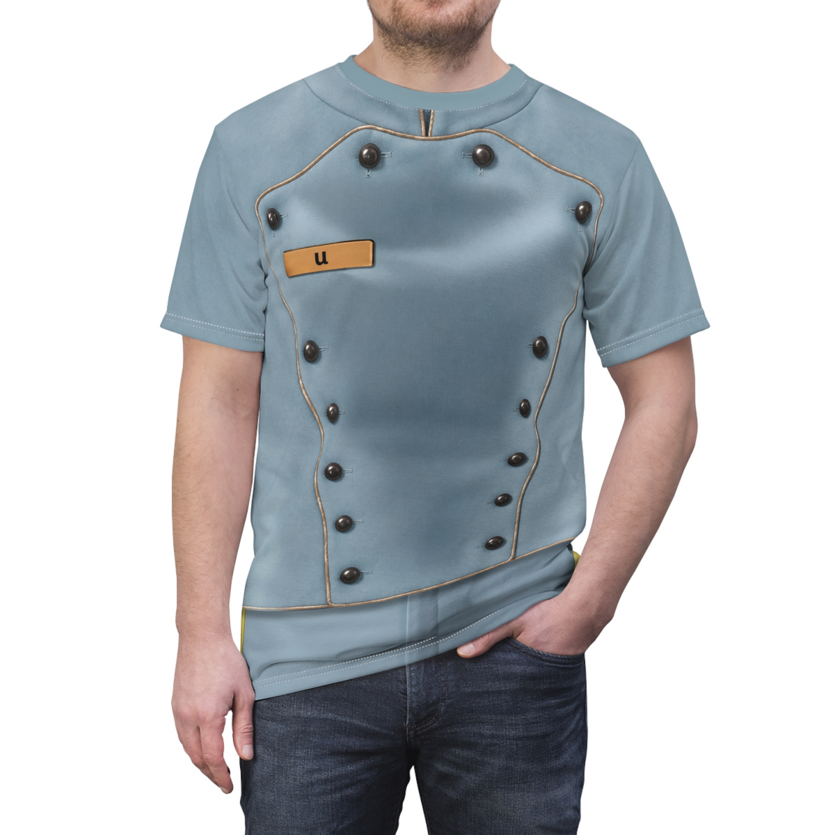 VisionQuest Costume, U Projectionist Uniform Shirt, TV Series MCU Fans Outfit, Comic-Con Event Apparel, Marvel Cosplay, Movie Fans Gift