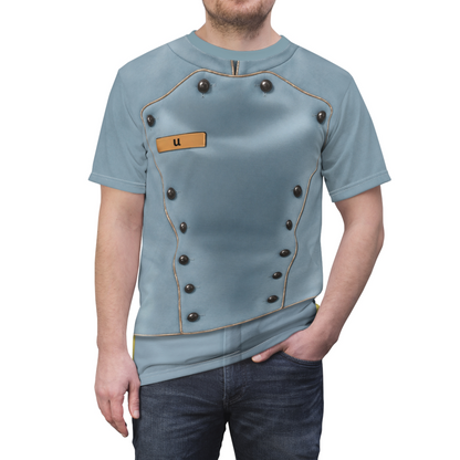 VisionQuest Costume, U Projectionist Uniform Shirt, TV Series MCU Fans Outfit, Comic-Con Event Apparel, Marvel Cosplay, Movie Fans Gift
