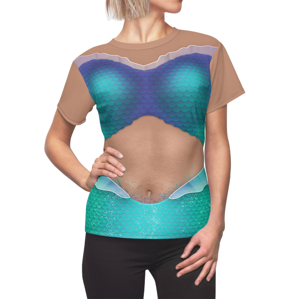 Arie Women's Shirt, The Little Mermaid 2023 Costume