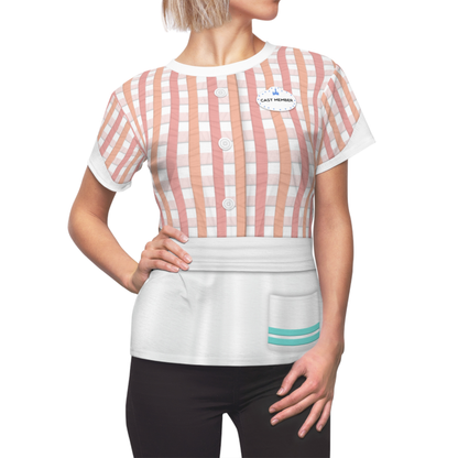 50's Prime Time Cafe Women's Shirt, Disney Cast Member Costume