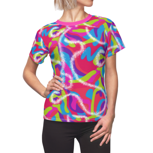 Margot Neon Skate Women's Shirt, Doll Movie Costume