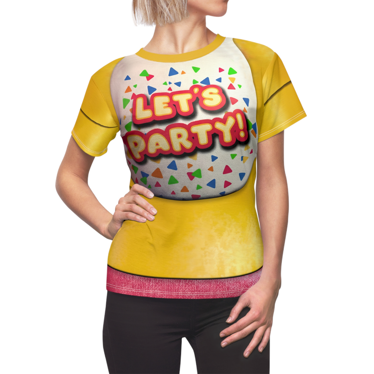 Chicken Toy Animatronic Women's Shirt, FNAF Character Inspired Costume