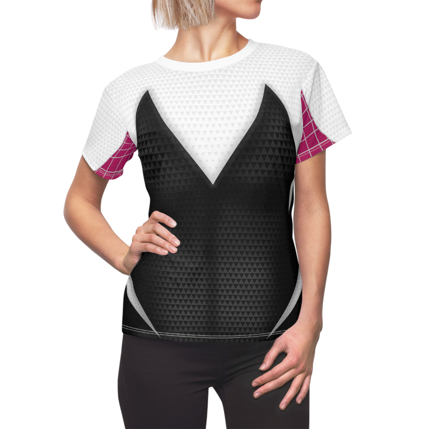 Spider Gwen Women's Shirt, Spider-Man Across The Spider-Verse Costume