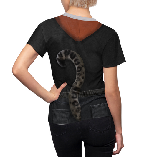 Kitty Kat Women's Shirt, The Bad Guys Movie 2 Character Inspired Costume