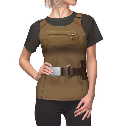 Pigtail Women's Shirt, The Bad Guys Movie 2 Character Inspired Costume