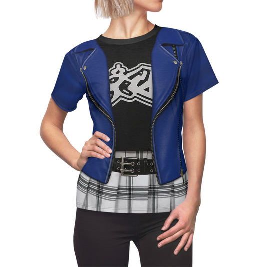Billie Wizards Blue Jacket 3D Women's Shirt, Wizards Beyond Waverly Place Costume