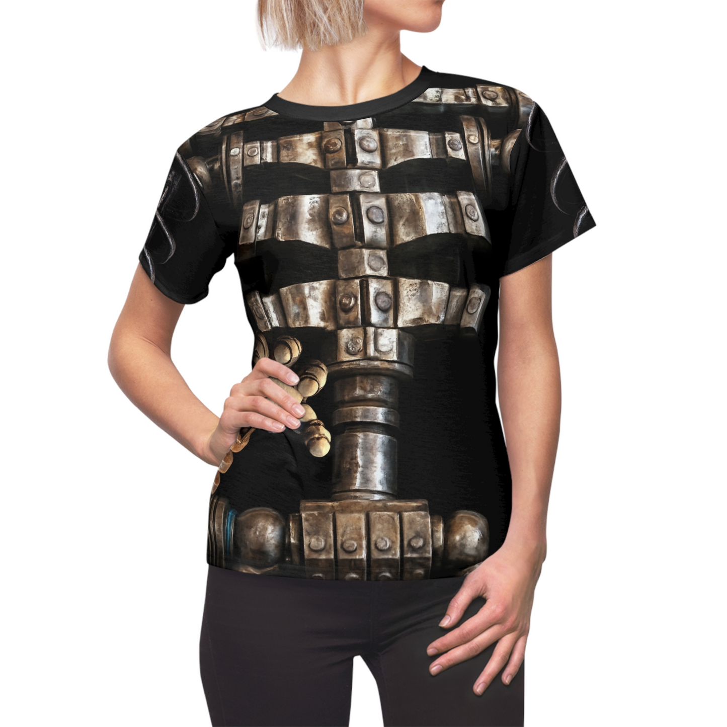 Animatronic Skeleton Women's Shirt, FNAF Character Inspired Costume