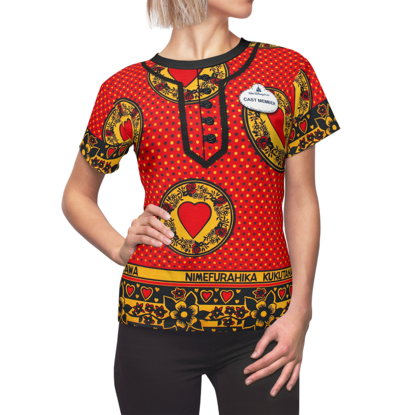 Africa Cast Member Women Shirt, Disney Animal Kingdom Cast Member Costume