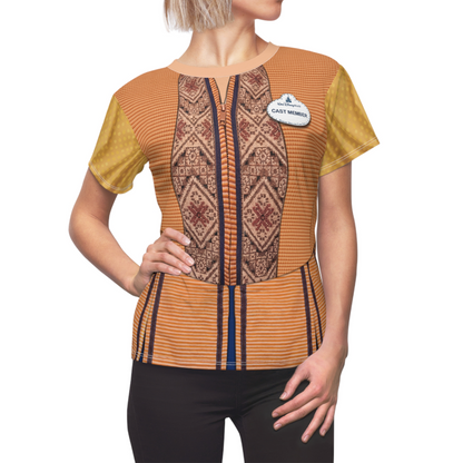 Character Attendant Women Shirt, Disney Cast Member Costume
