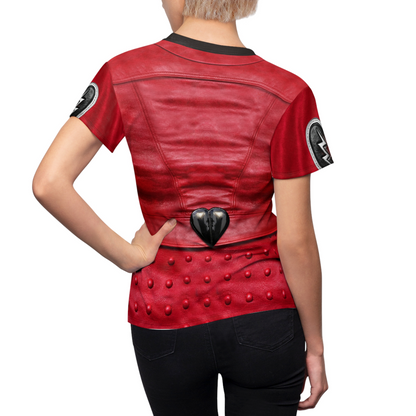 Red Jacket Women's Shirt, Descendants 5 Wicked Wonderland Costume