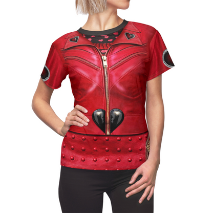 Red Jacket Women's Shirt, Descendants 5 Wicked Wonderland Costume