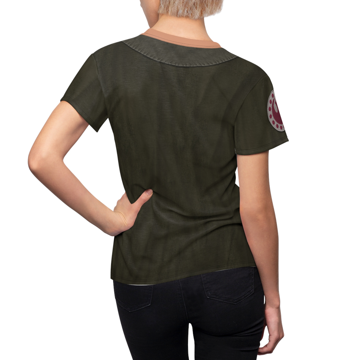 Colonel Ward Women's Shirt,The Mandalorian and Grogu Character Inspired Costume