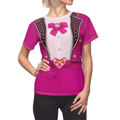 Pink Cute Look Women's Shirt, Descendants 5 Wicked Wonderland Costume