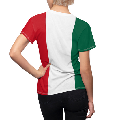 Mexico Soccer 2026 Fan Women's Shirt, Retro Mexico Flag Costume