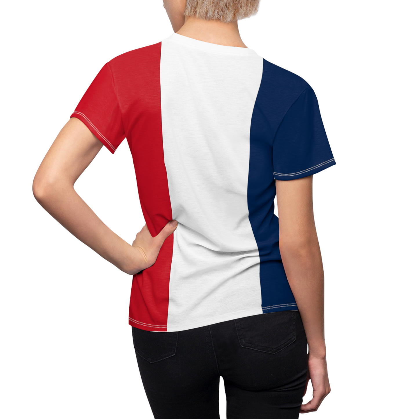 France Soccer 2026 Fan Women's Shirt, Retro France Flag Costume