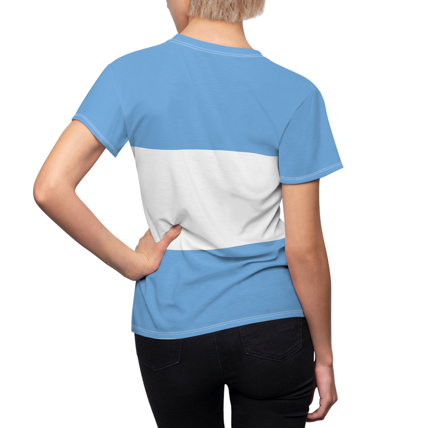 Argentina Soccer 2026 Fan Women's Shirt, Retro Argentina Flag Costume