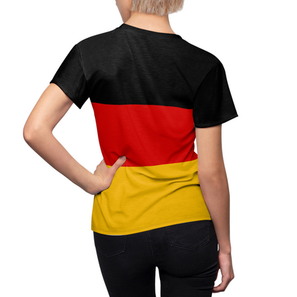Germany Soccer 2026 Fan Women's Shirt, Retro Germany Flag Costume