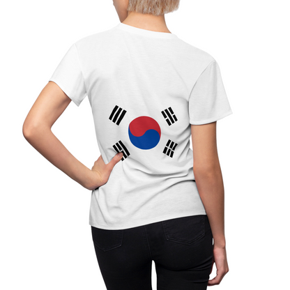 South Korea Soccer 2026 Fan Women's Shirt, Retro South Korea Flag Costume