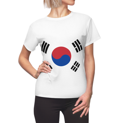 South Korea Soccer 2026 Fan Women's Shirt, Retro South Korea Flag Costume