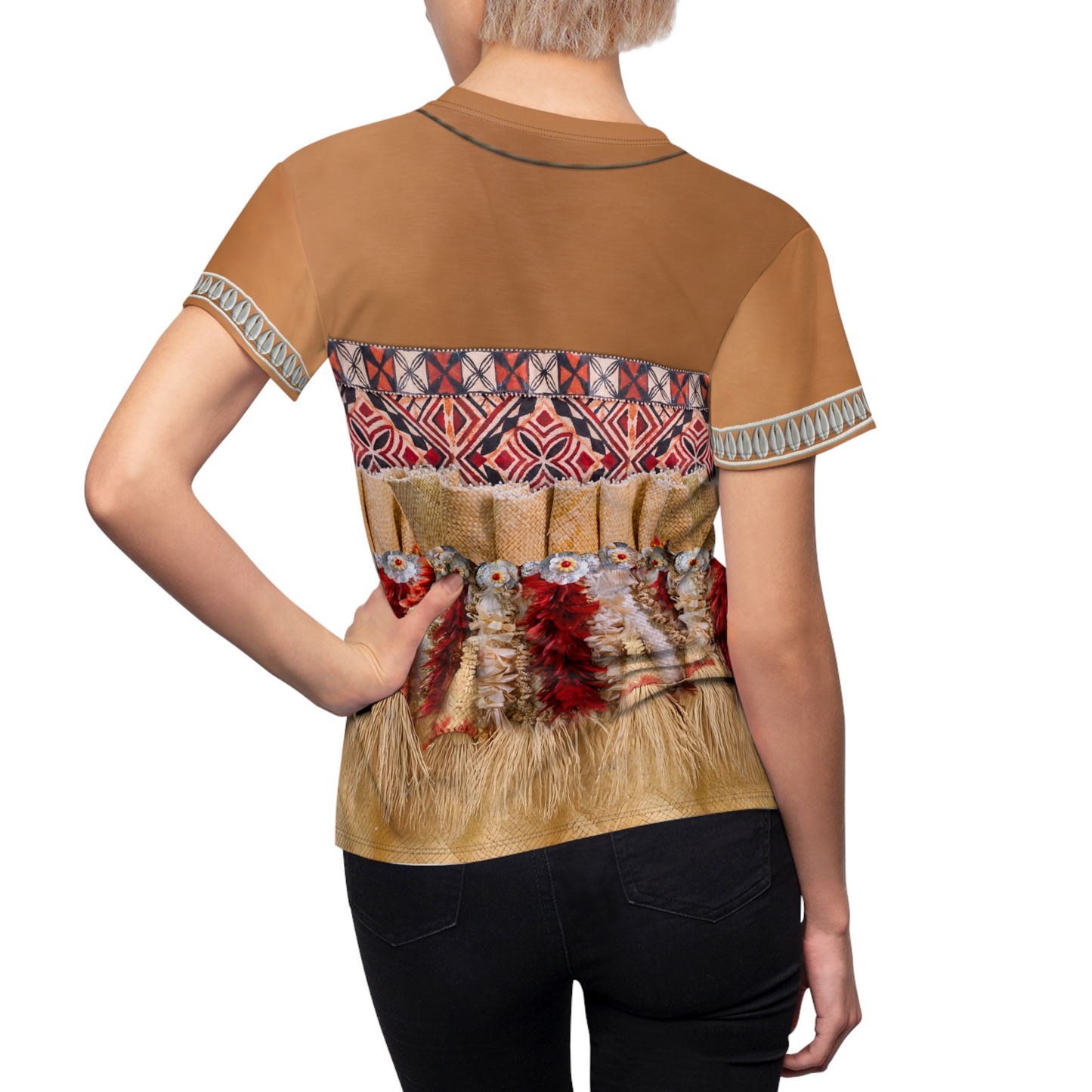Moana Chief Ceremonial Women's Shirt, Moana Live Action Costume