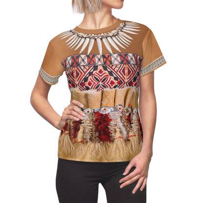 Moana Chief Ceremonial Women's Shirt, Moana Live Action Costume