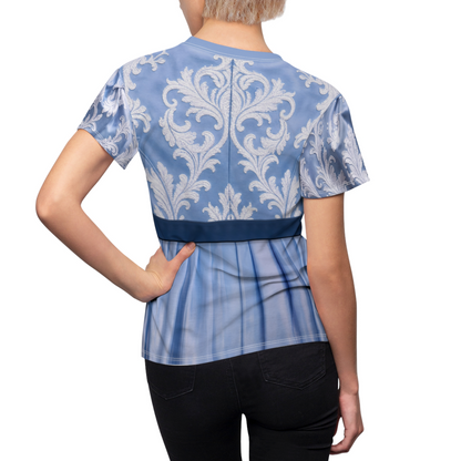 Queen Cinderella's Blue Women's Shirt, Descendants 5, Wicked Wonderland Costume, Disney Musical Fantasy, Disney Costume Cosplay