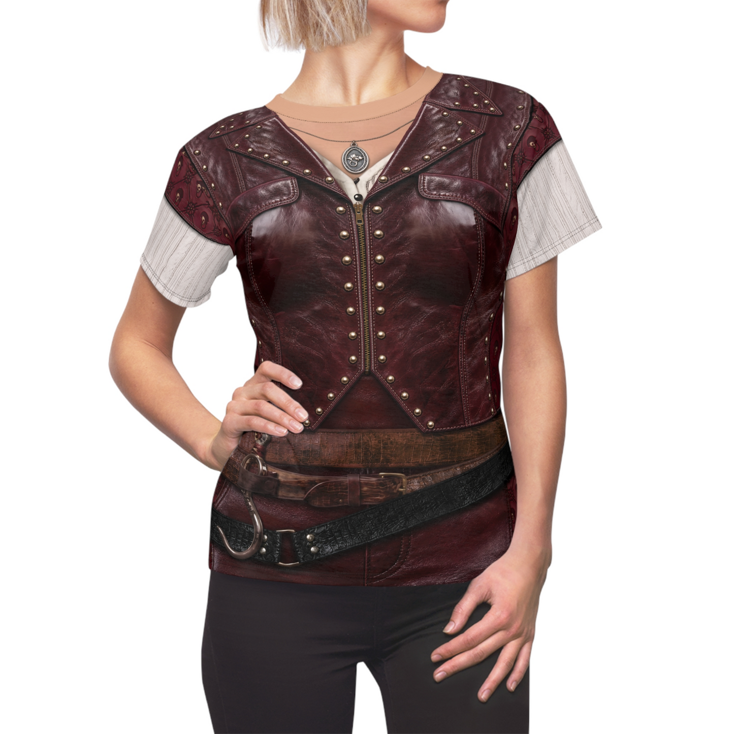 Hazel Hook Women's Shirt, Descendants 5, Wicked Wonderland Costume, Disney Musical Fantasy, Disney Costume Cosplay, Halloween Outfit