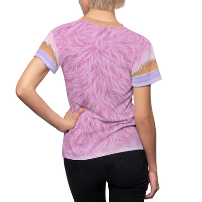 Miss Piggy Pink Women's Shirt, Rock 'n' Roller Coaster Starring the Muppets Costume, Hollywood Studios Outfit, Disney Muppet Cosplay Costume