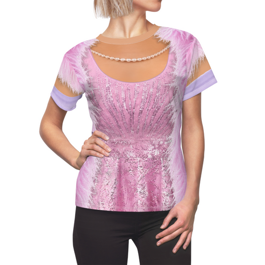 Miss Piggy Pink Women's Shirt, Rock 'n' Roller Coaster Starring the Muppets Costume, Hollywood Studios Outfit, Disney Muppet Cosplay Costume