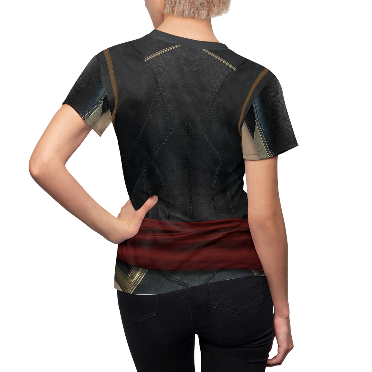 Captain Marvel Classic Suit Long Sleeve Shirt, Carol Danvers, Disney Cosplay, Marvel Comic Costume, Superhero Outfits, Ms. Marvel Outfit