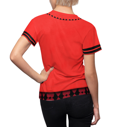 Red Pajamas Women's Shirt, Descendants 5, Wicked Wonderland Costume, Musical Fantasy Cosplay, Disney Channel, Idea Fashion for runDisney